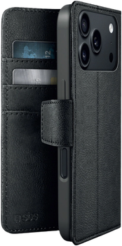 Чeхол-книжка SBS Wallet Classic Mag Case MagSafe для Apple iPhone 18 Pro Max Black (8018417549731)