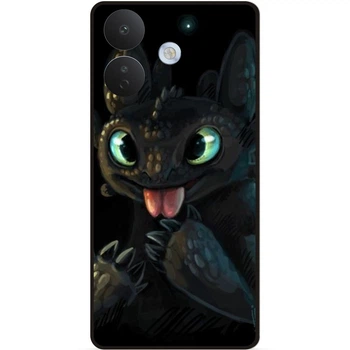 Чохол силіконовий Candy для Xiaomi Redmi Note 17 Pro 5G з картинкою Як приборкати дракона