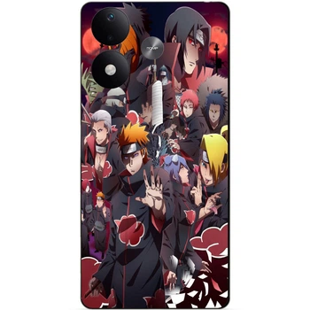 Чехол силиконовый бампер Candy для Xiaomi Redmi Note 17 с рисунком Наруто Naruto аниме