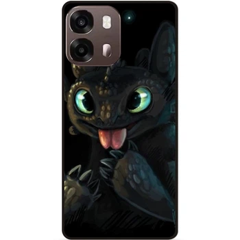 Чохол силіконовий Candy для Oppo A6s з картинкою Як приборкати дракона