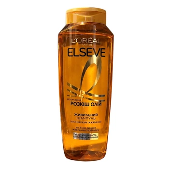 Шампунь для волосся Loreal Еlseve Живильний Розкіш олій 400 мл. 9384