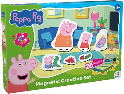 Магнітна гра DoDo з планшеткою Peppa Pig 26 елементів (4823115912305)