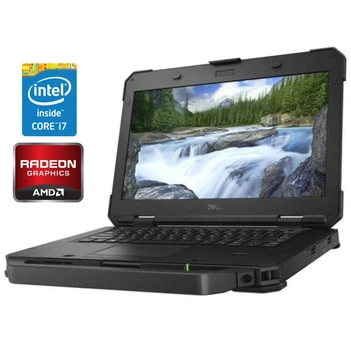 Защищенный ноутбук Dell Latitude 5420 Rugged / 14" (1920x1080) IPS Touch / Intel Core i7-8650U (4 (8) ядра по 1.9 - 4.2 GHz) / 16 GB DDR4 / 256 GB SSD / AMD Radeon RX 540, 2 GB GDDR5, 128-bit / WebCam / Стилус б/у