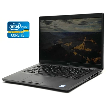 Ультрабук Б-класс Dell Latitude 5400 / 14" (1920x1080) IPS / Intel Core i5-8365U (4 (8) ядра по 1.6 - 4.1 GHz) / 16 GB DDR4 / 512 GB SSD / Intel UHD Graphics 620 / WebCam / Win 10 Pro б/у