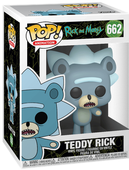 Фігурка Funko POP! Animation: Rick and Morty — Teddy Rick (Тедді Рік) #662