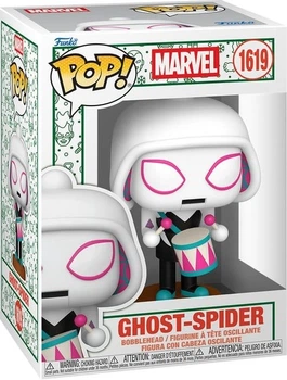 Фігурка Funko POP! Marvel: Holiday S6 — Gwen Stacy / Ghost-Spider (Гвен у святковому стилі) #1619