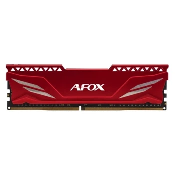 Память 16Gb DDR4, 3200 MHz, GAMING, Red, 16-18-18-39, 1.35V, с радиатором AFOX (2000003574087)