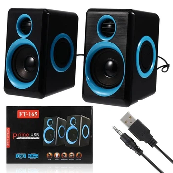 Колонки для компьютера FT-165 2.0 3х2 Вт от USB (6598-10102)