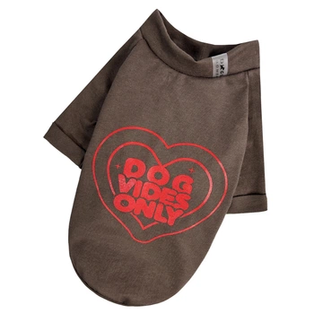 Футболка Dogsbomba Dog Vibes шоколад F-93 розмір 6 (2000000084381)