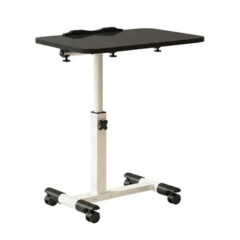 Стол для ноутбука RIAS MD-5495 с регулировкой высоты 60x40 см Black-White (3_08775)