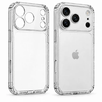 Чохол для Apple iPhone 17 Pro Max / 18 Pro Max Fruct Guard із закритою камерою Anti-Yellow Прозорий 111
