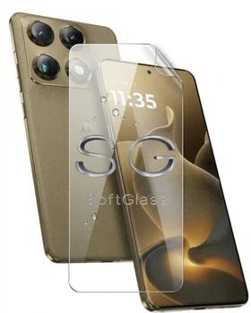 Пленка для Motorola Signature на экран износоустойчивая полиуретановая SoftGlass