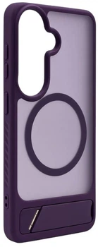 Чохол для смартфона Samsung Galaxy S26 Evelatus Rubber Coated MagSafe With Stand Case Purple (EVESAMS26RCMWSP)