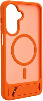 Чохол для смартфона Samsung Galaxy A17 4G / A17 5G Evelatus Rubber Coated MagSafe With Stand Case Orange (EVESAMA17RCMWSO)