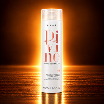 Шампунь против пушистости для гладкости и блеска волос BRAÉ Divine Anti-Frizz Shampoo, 250 мл
