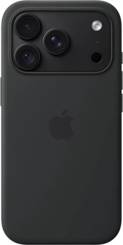 Etui na smartfon Apple iPhone 18 Pro Silicone Case with MagSafe Black (MK8Y4)