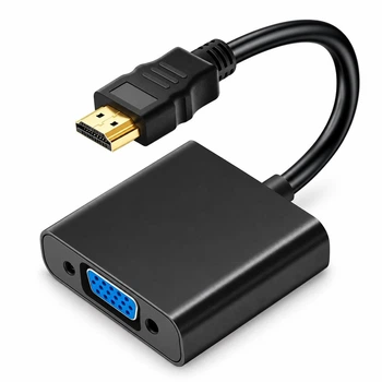 Адаптер однонаправленный вход HDMI на выход VGA 20 см Stone переходник (ST-SC051)