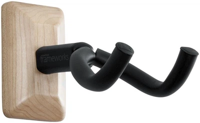 Настенное крепление для гитары Gator Frameworks GFW-GTR-HNGRMPL Maple Wall Mount Guitar Hanger