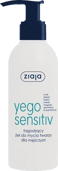 Żel do mycia twarzy Ziaja Yego Sensitiv Men 200 ml (5901887038214)