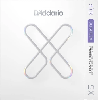 Струни для акустичних гітар D'Addario XSAPB1152 XS Acoustic Phosphor Bronze Custom Light