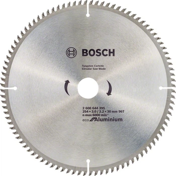 Tarcza pilarska Bosch Eco AL 254x30-96T (3165140891165)