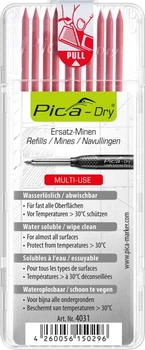 Wkłady zapasowe Pica Dry Multi-Use Czerwone 10 szt (4260056150296)