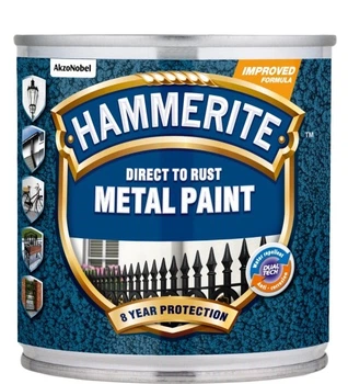 Farba AkzoNobel Metal Paint Hammered Szara 0.25 l (5011867036045)
