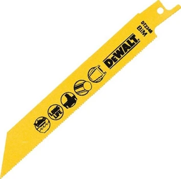 Пиляльні полотна DeWalt для шабельної пили 152 мм 5 шт (5035048034682)