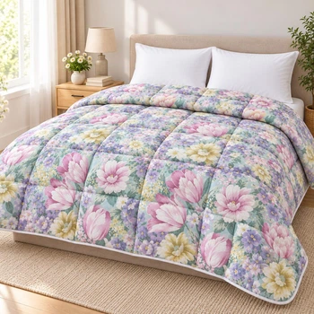 Ковдра PERYNKA пухо-перова DREAMS COLOR 180 х 220 з кантом