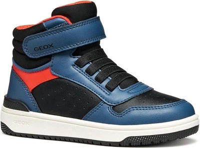 Високі демі кросівки Geox J Washiba, 34 євро, Black Blue