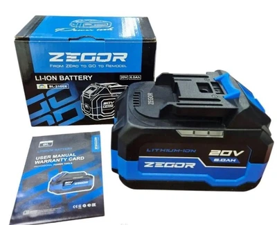 Аккумуляторная батарея ZEGOR BL-2160X(серия-X. АКБ 21V. 6.0Ah.)