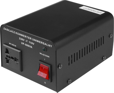 Мережевий інвертор Volt Polska VP 500 230VAC/110VAC 0.5 кВА 1-фазний (5K230110050)