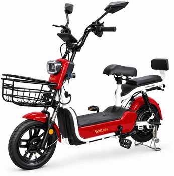 Электровелосипед ATLAS Leaf 350W Red