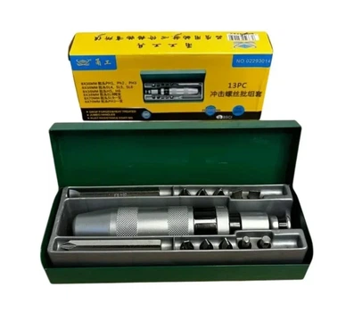 Набір ударно-поворотних викруток і біт Impact Screwdriver Set 13 од