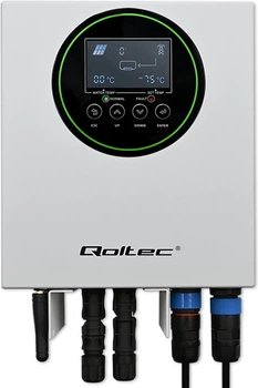 Инвертор Qoltec Solar Inverter for water heating 3kW/4kW ECO Solar Boost MPPT BYPASS LCD Wi-fi (5901878538679)