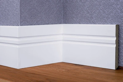 Плінтус МДФ PlintMart ПФ-18 110х12х2500 Білий (MDF-785721196)