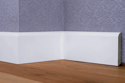 Плинтус МДФ 70×12×2500 Белый (ПФ-13/70)