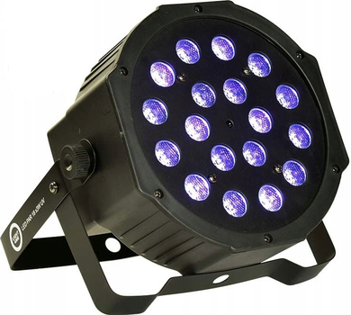 Reflektor sceniczny Light4Me LED PAR 18x3W UV
