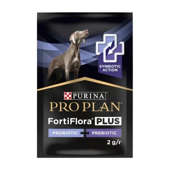 Purina Pro Plan FortiFlora Plus — пробіотик з пребіотиком для собак і цуценят, 2 г, 1 саше