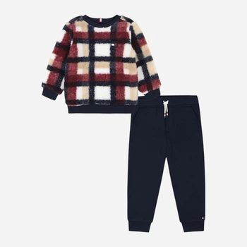Детский комплект (свитшот + штаны) для мальчика Tommy Hilfiger 893712178 74 см Разноцветный (1159845254)