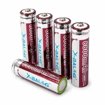 Акумулятор X-BALOG Li-ion 18650 8800 mAh 4.2 V 5 шт (M1219)