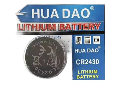 Батарейка дискова HUA DAO CR2430 3V (18592-hbr)