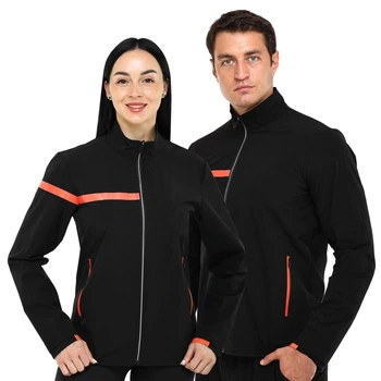 Кофта спортивна на блискавці Lingo LD-6305 (поліестер, розмір 2XL, Чорний)