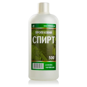 Ізопропіловий (пропіловий) спирт SHELL 500 мл ФУРМАН