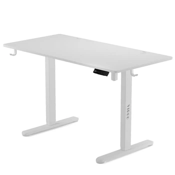 Стол с электрическим подъемником Virgo Elevar White