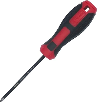 Викрутка хрестова (Haisser) PH1х100 мм S2, магнітна (94794)