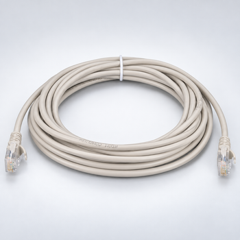 Патч-корд сетевой Ritar PCR-CCA/5G UTP Cat.5e RJ-45 длиной 5 м серый