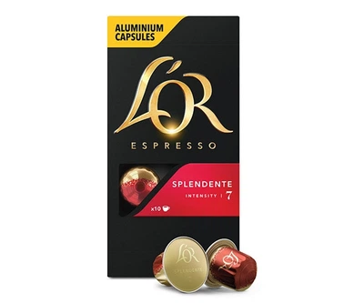 Nespresso капсулы L'OR Splendente 7 (10 шт.)