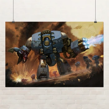 Постер Вархаммер 40000, дредноут, Warhammer 40000, Ultramar, A3 28×42 см (id1299)