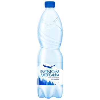 Вода Карпатська Джерельна 1л сильногазована
